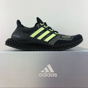Adidas Ultra 4D “Black Almost Lime”